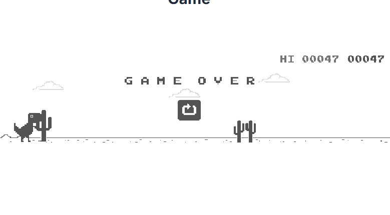 Chrome恐竜ゲーム